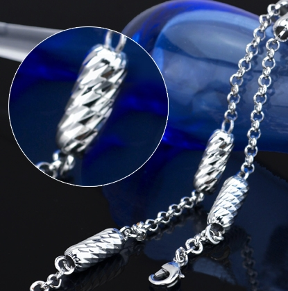 18K White Gold Filled chain