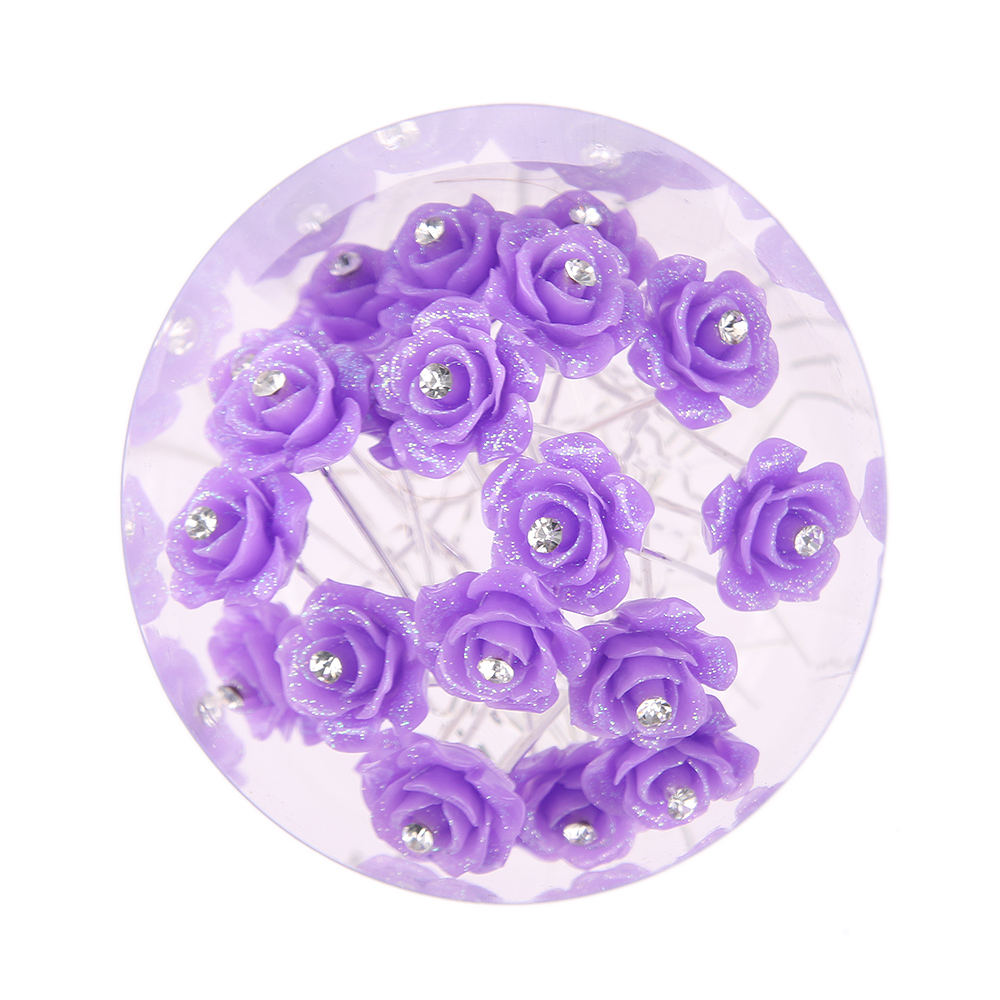 Hårnålar Bröllop ros blomma 10ST PACK - 3
