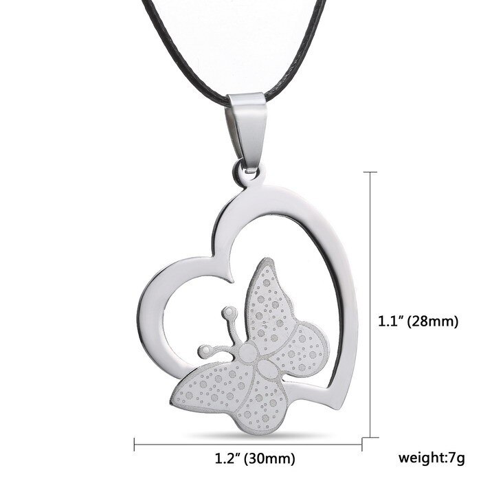 Stainless steel necklace Pendant  - 2