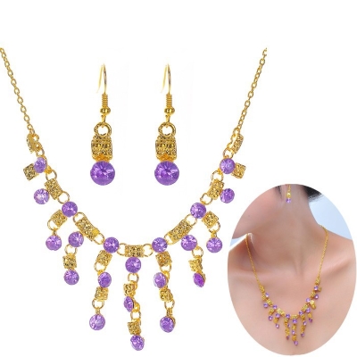 Örhängen Halsband Set