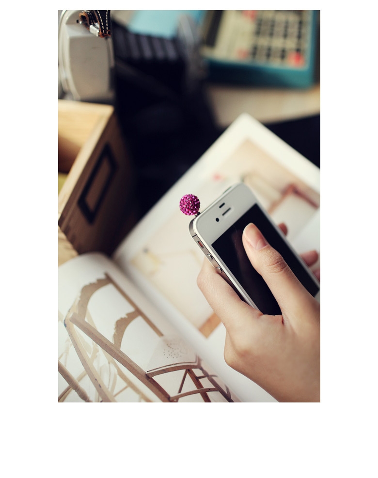 Anti dust proof plugs fashionable fashion cell phone - 3