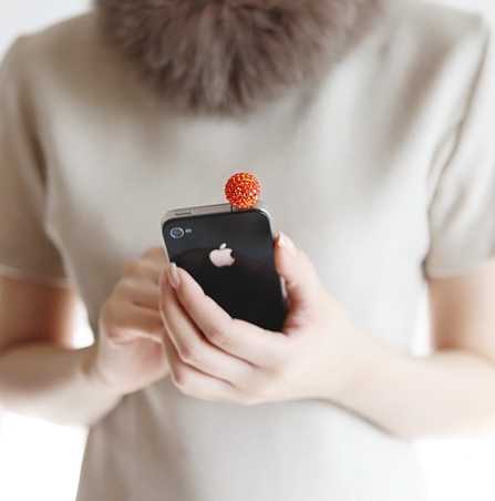 Anti dust proof plugs fashionable fashion cell phone - 4