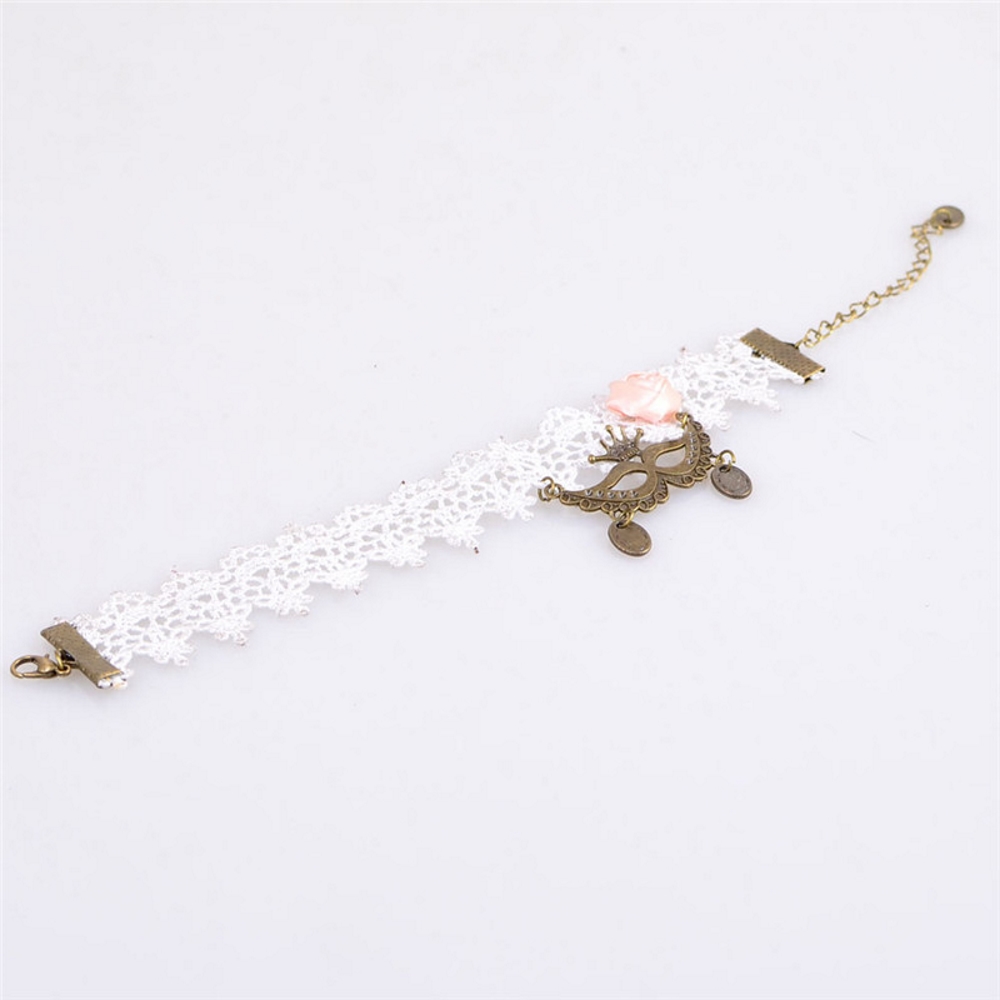 Gothic lace retro Anklet  - 2