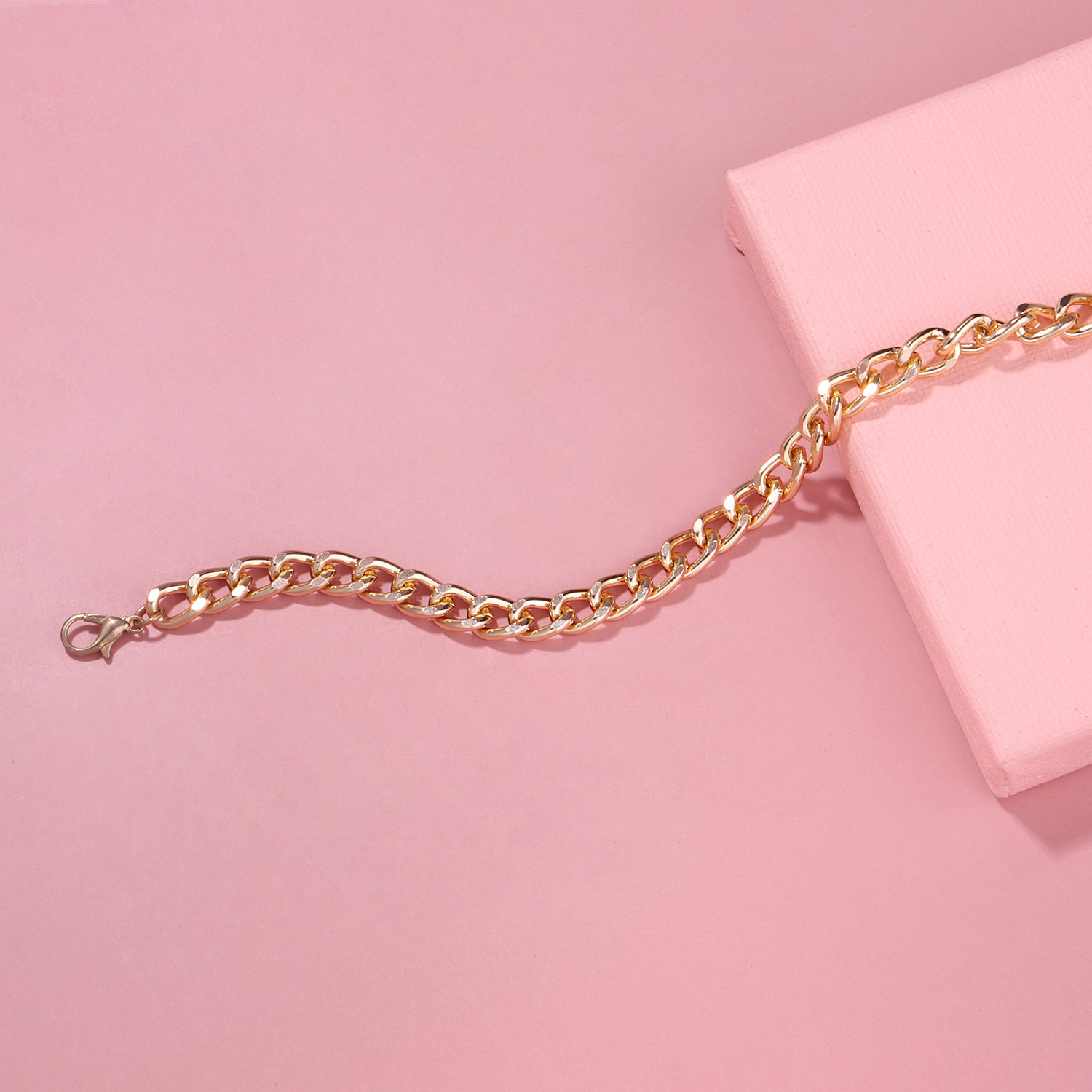 Fotlänk  armband  GULD/SILVER  - 6