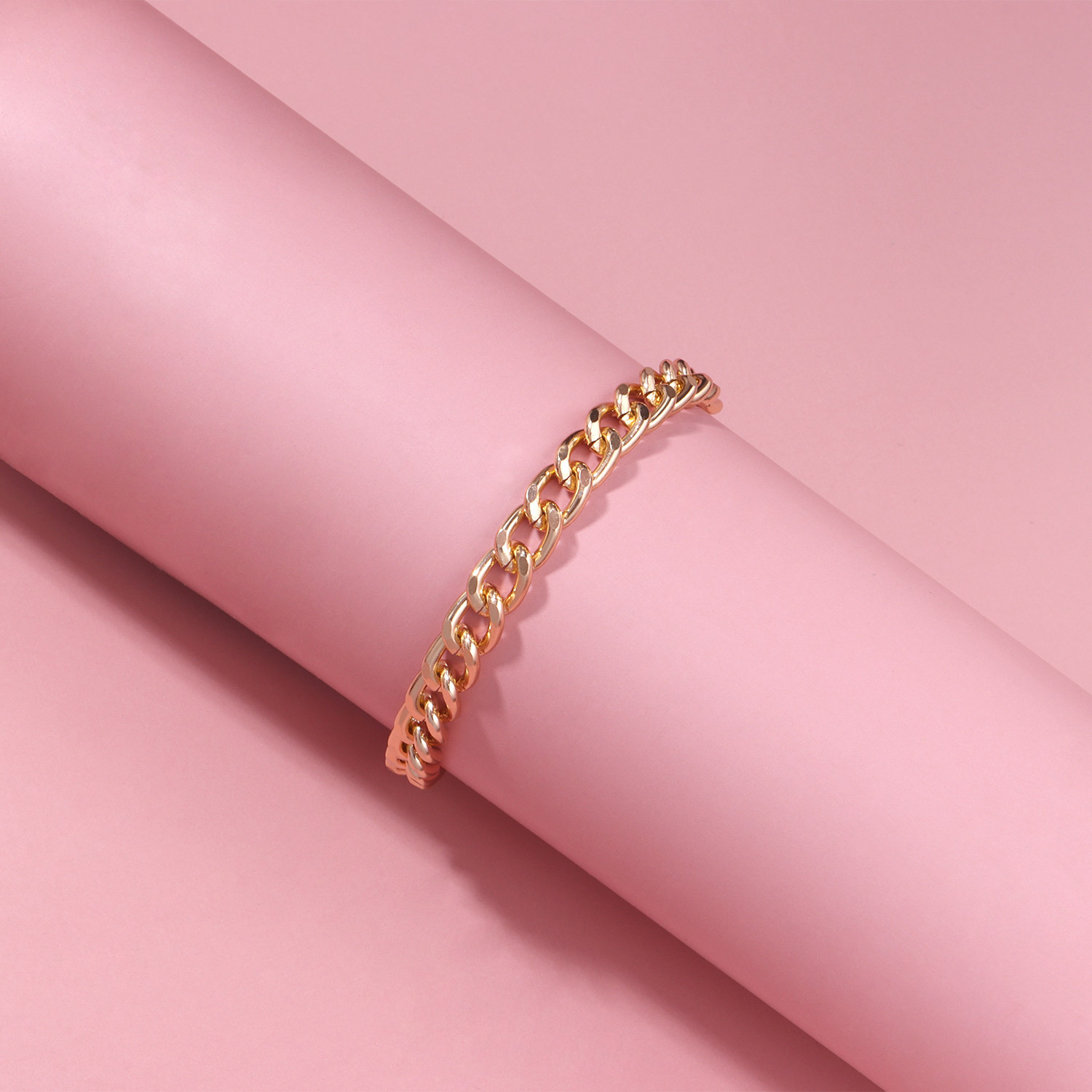 Fotlänk  armband  GULD/SILVER  - 4
