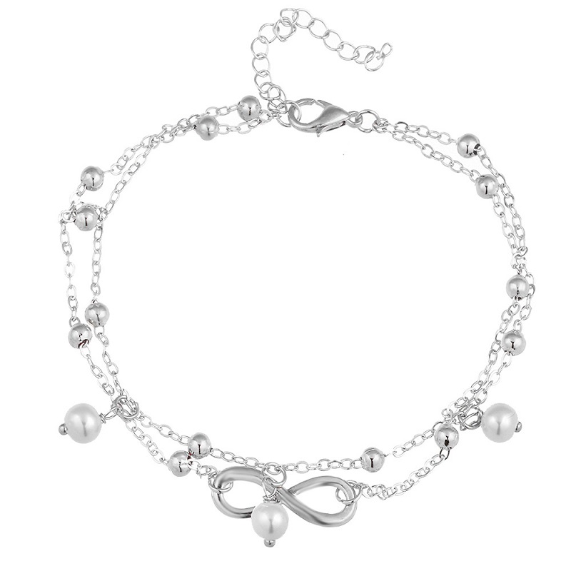 Foot Chain Anklet Ankle Bracelet  Infinity  - 5