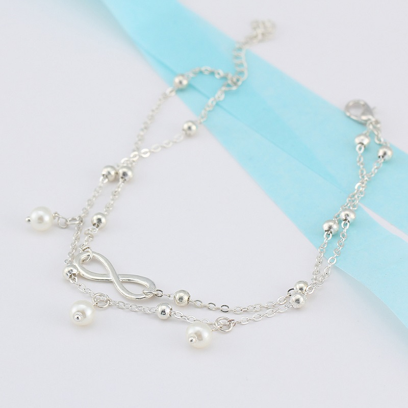Foot Chain Anklet Ankle Bracelet  Infinity  - 6