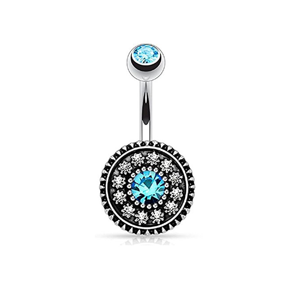 Navel Belly Button Ring Body Piercing 