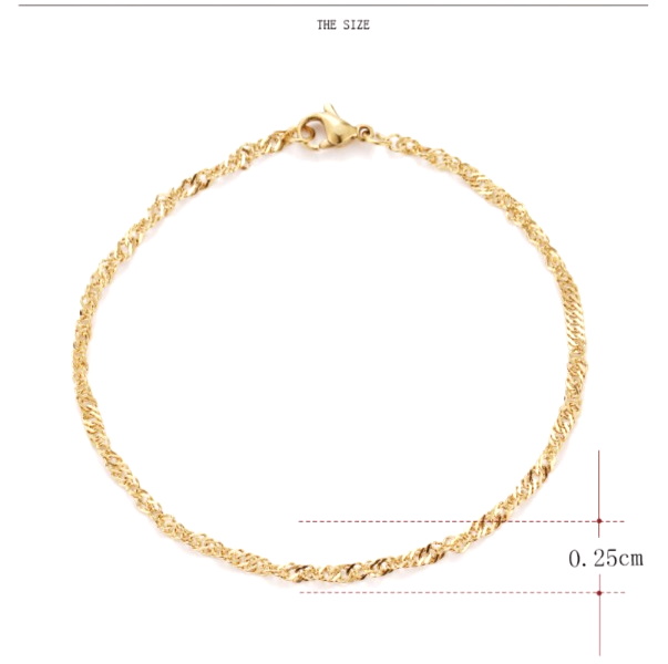 316L Stainless steel Bracelets  - 5