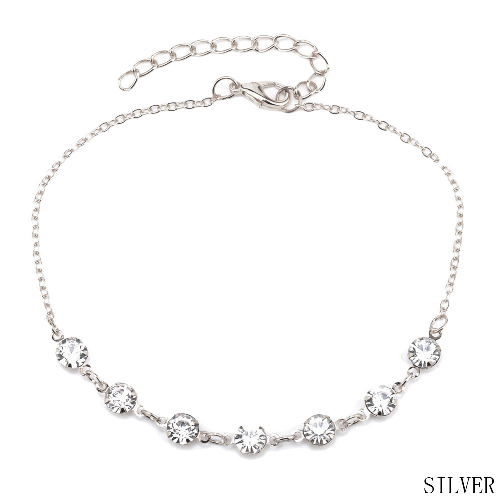 Foot Chain Anklet Ankle Bracelet  Crystal  - 2
