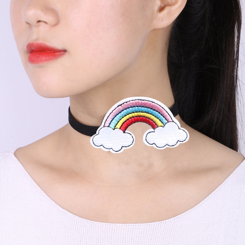 Vintage necklace Rainbow 