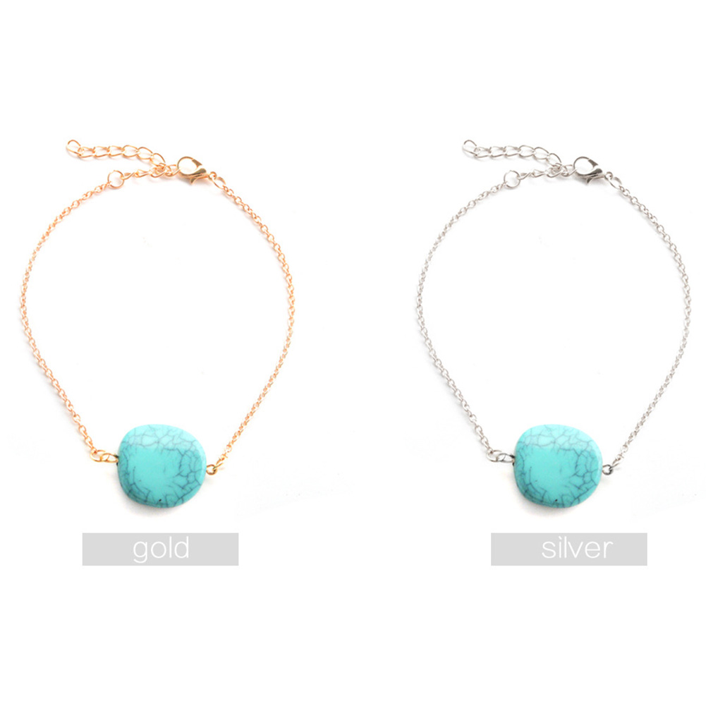 Foot Chain Anklet Ankle Bracelet  Turquoise - 8