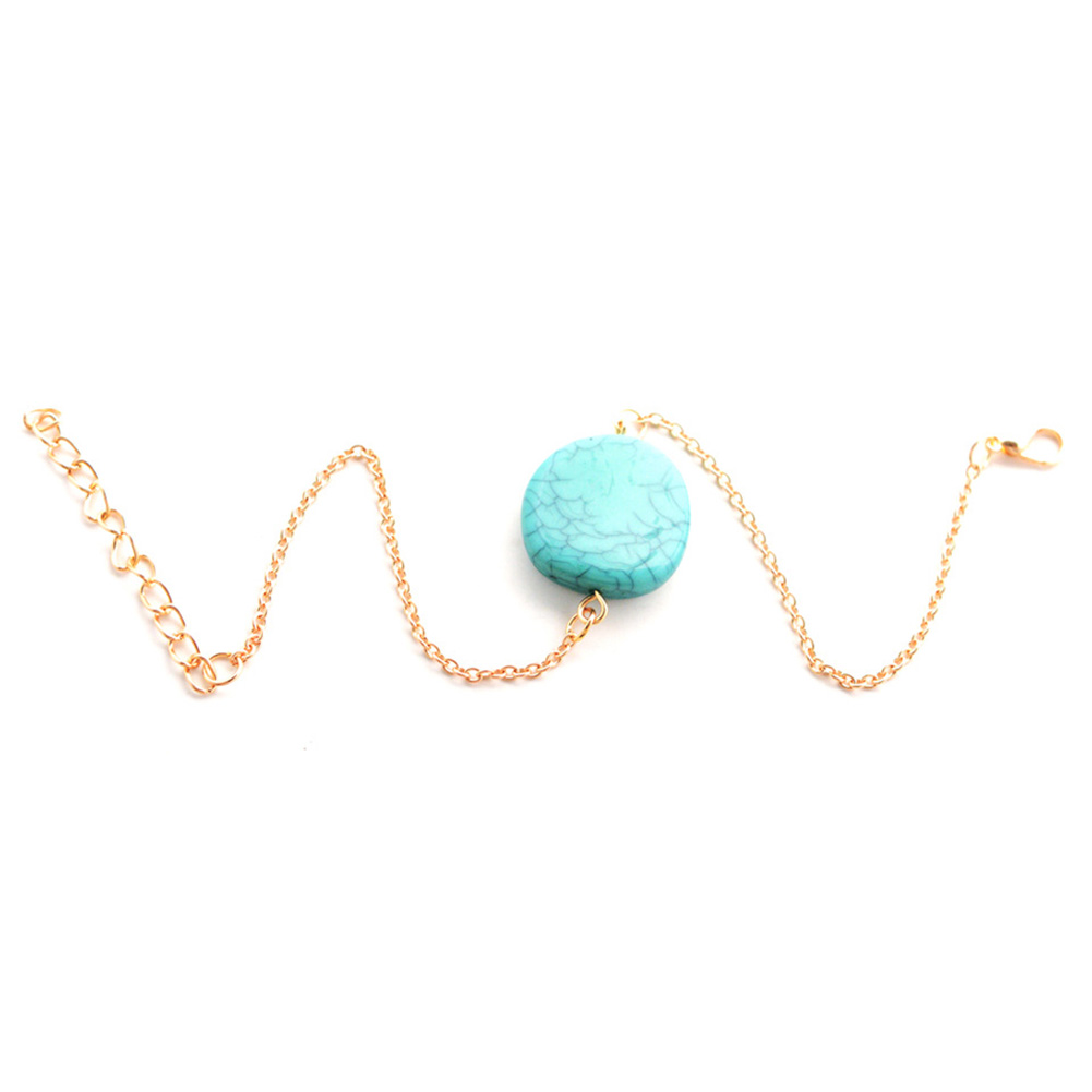 Foot Chain Anklet Ankle Bracelet  Turquoise - 6