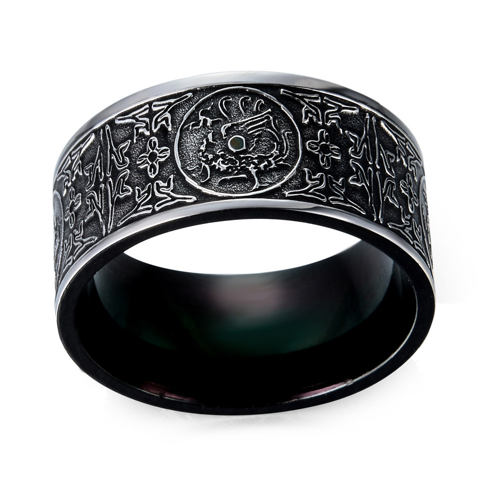 Titan stål ring