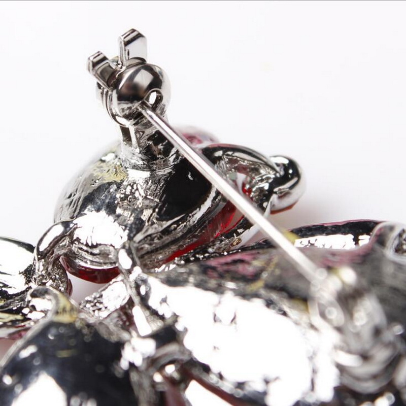 Brooch Crystal Butterfly  - 5