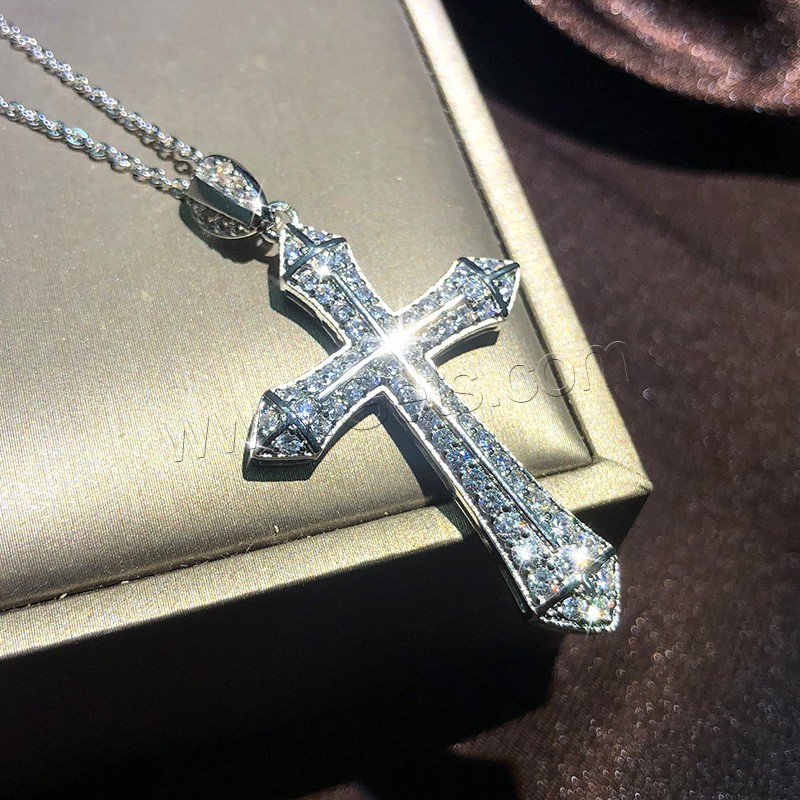 Guldpläterad kristall HALSBAND CZ - 3