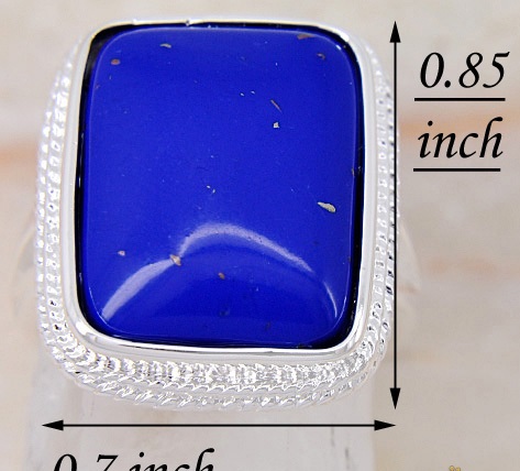 Silver RINGTurquoise GEMSTONE