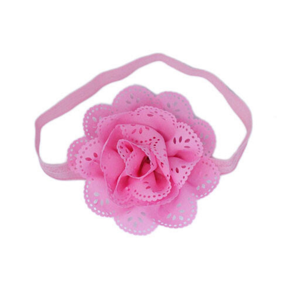 Baby Hairband Princess Baby Girl Flower - 4
