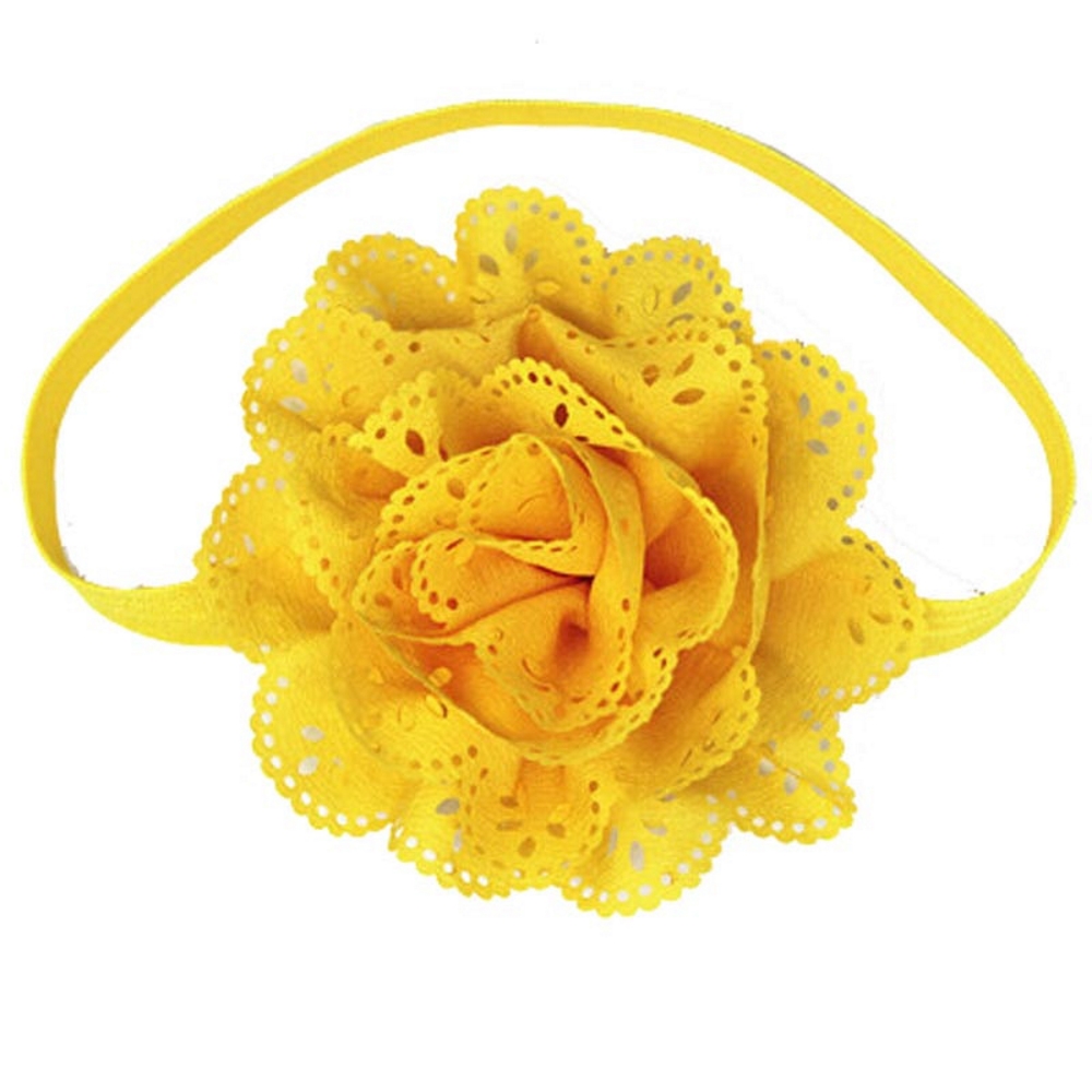 Baby Hairband Princess Baby Girl Flower - 5