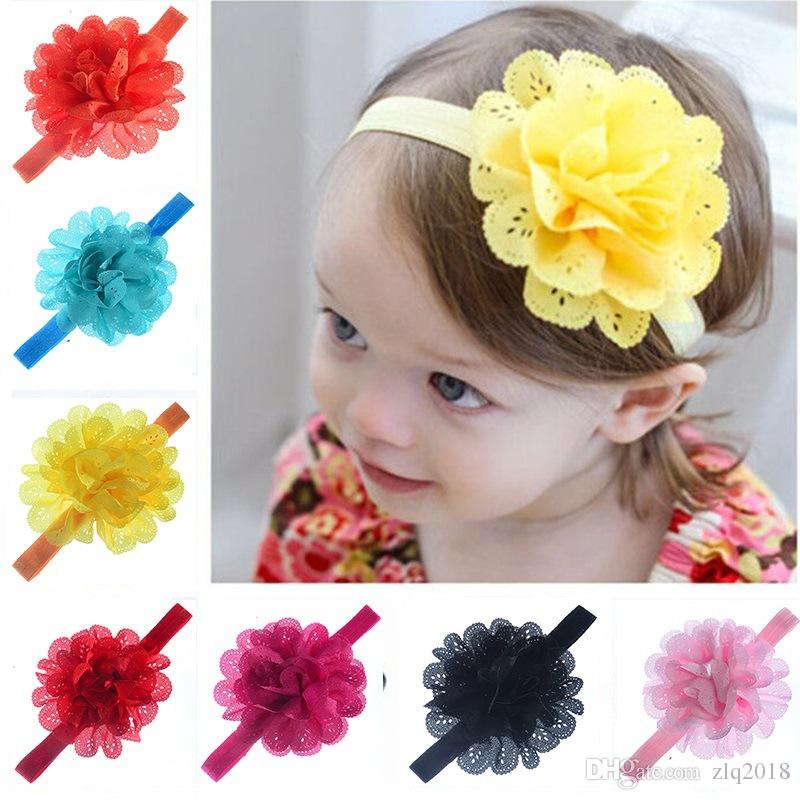 Baby Hairband Princess Baby Girl Flower - 2