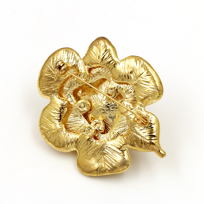 Brooch Crystal FLOWER - 6