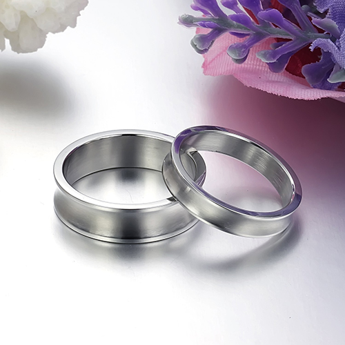 Exquisite Titanium Steel Ring - 4
