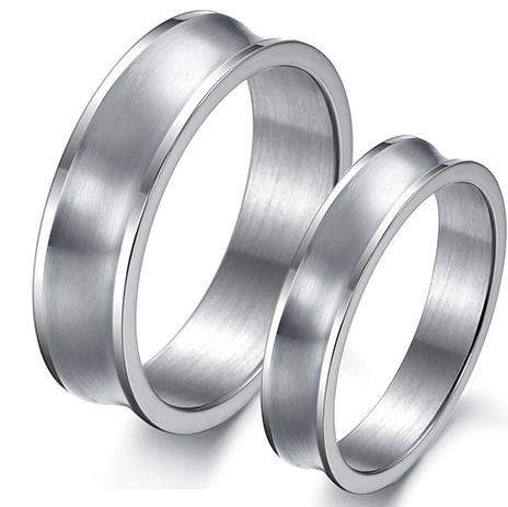 Exquisite Titanium Steel Ring