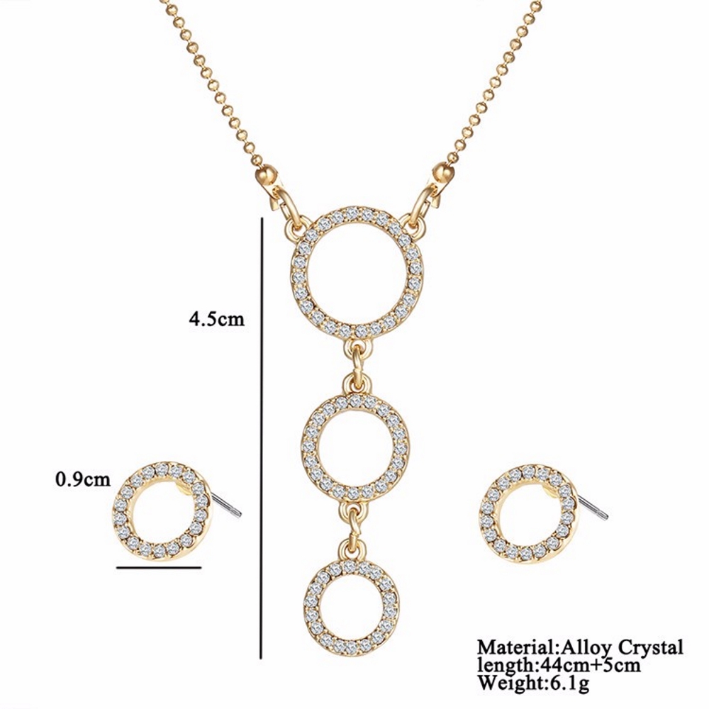 Gold Plated SET crystal - 3