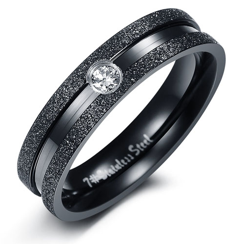 Classic Titan Stål Rings - 2