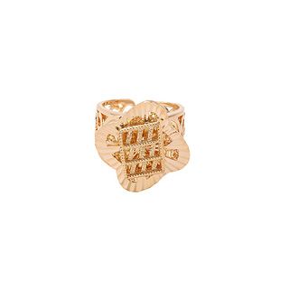 18K Guldfyllda Guld gulddoublé Filled Ring - 2