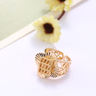 18K Guldfyllda Guld gulddoublé Filled Ring