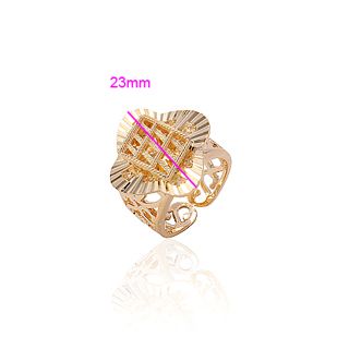 18K Guldfyllda Guld gulddoublé Filled Ring - 4