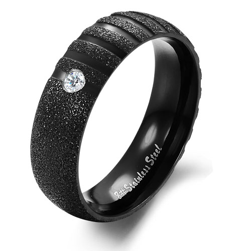 Classic Titanium Steel Rings - 2