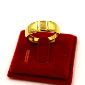 Guldpläterad RING