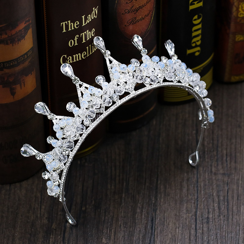 Crystal wedding hair crownl hair accessories - 2