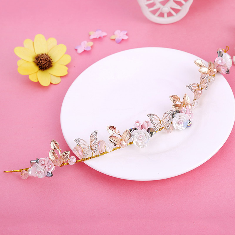 Crystal wedding hair crownl hair accessories - 3
