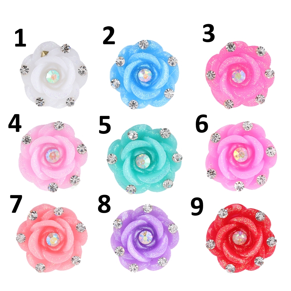 Hårnålar Bröllop ros blomma 18ST PACK - 2