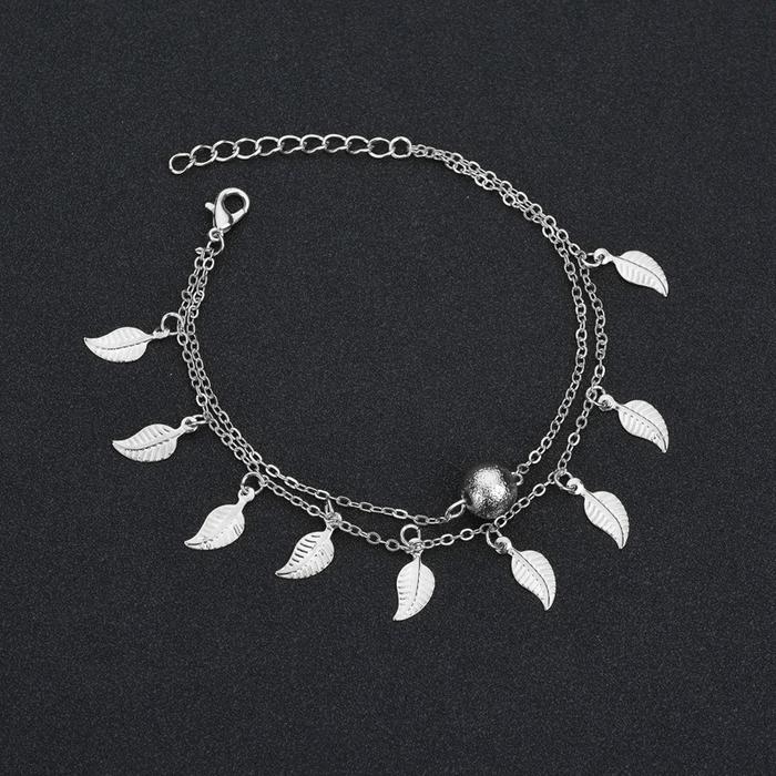 Fotlänk  armband  GULD/SILVER - 4
