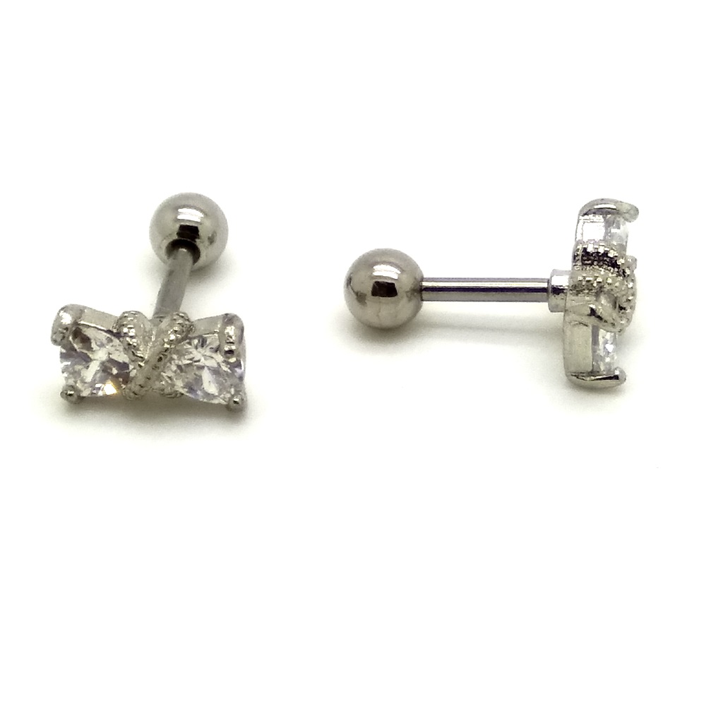  Tragus Piercing  Örhänge 1st CZ - 2