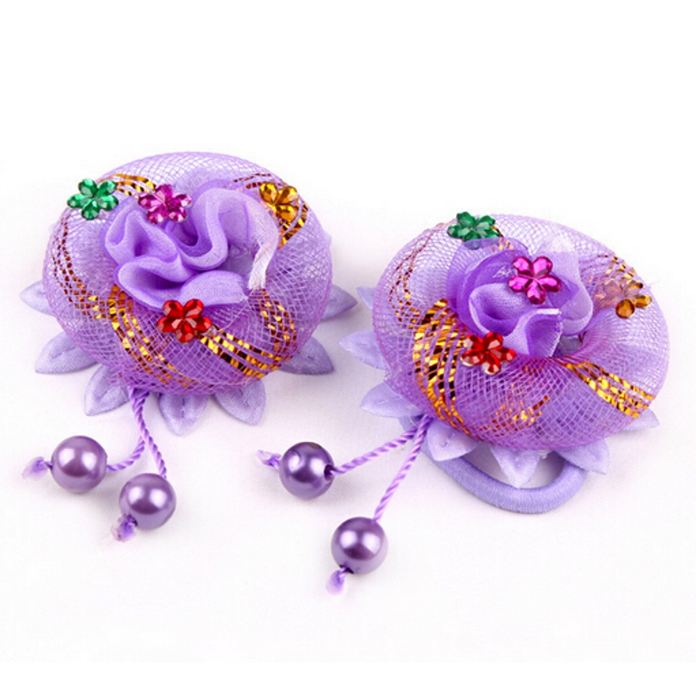 Hairband Princess Baby Girl Flower 5 pcs mix - 3
