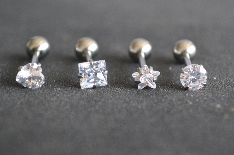 Tungpiercing/Öronpiercing & Barbeller & Stavar - 3