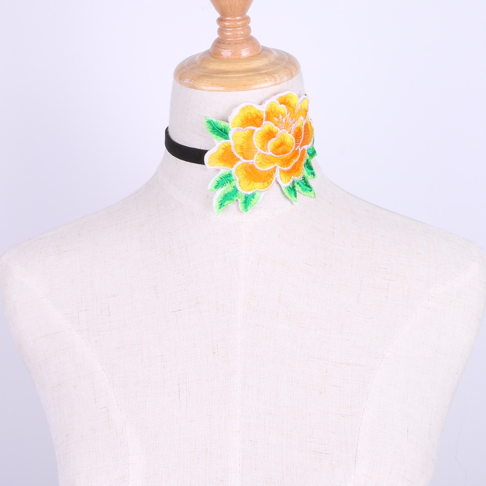 Vintage necklace Flower  - 3