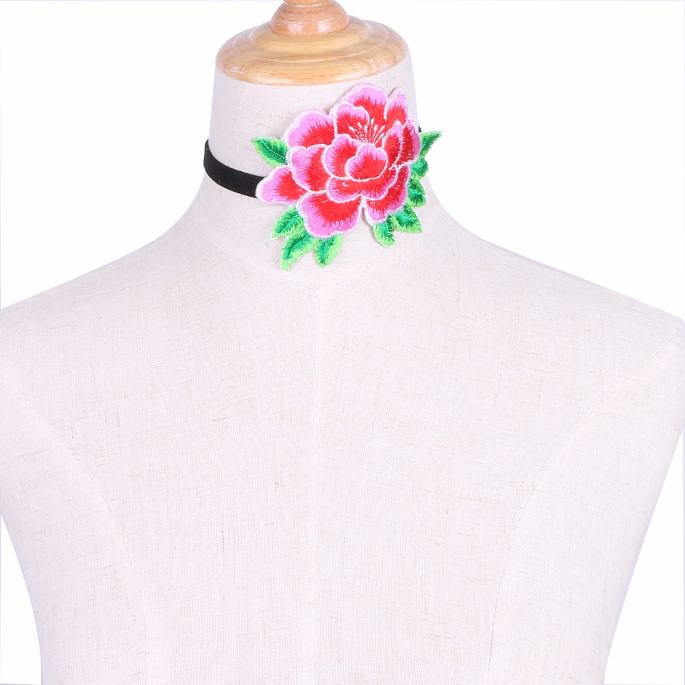 Vintage necklace Flower  - 4