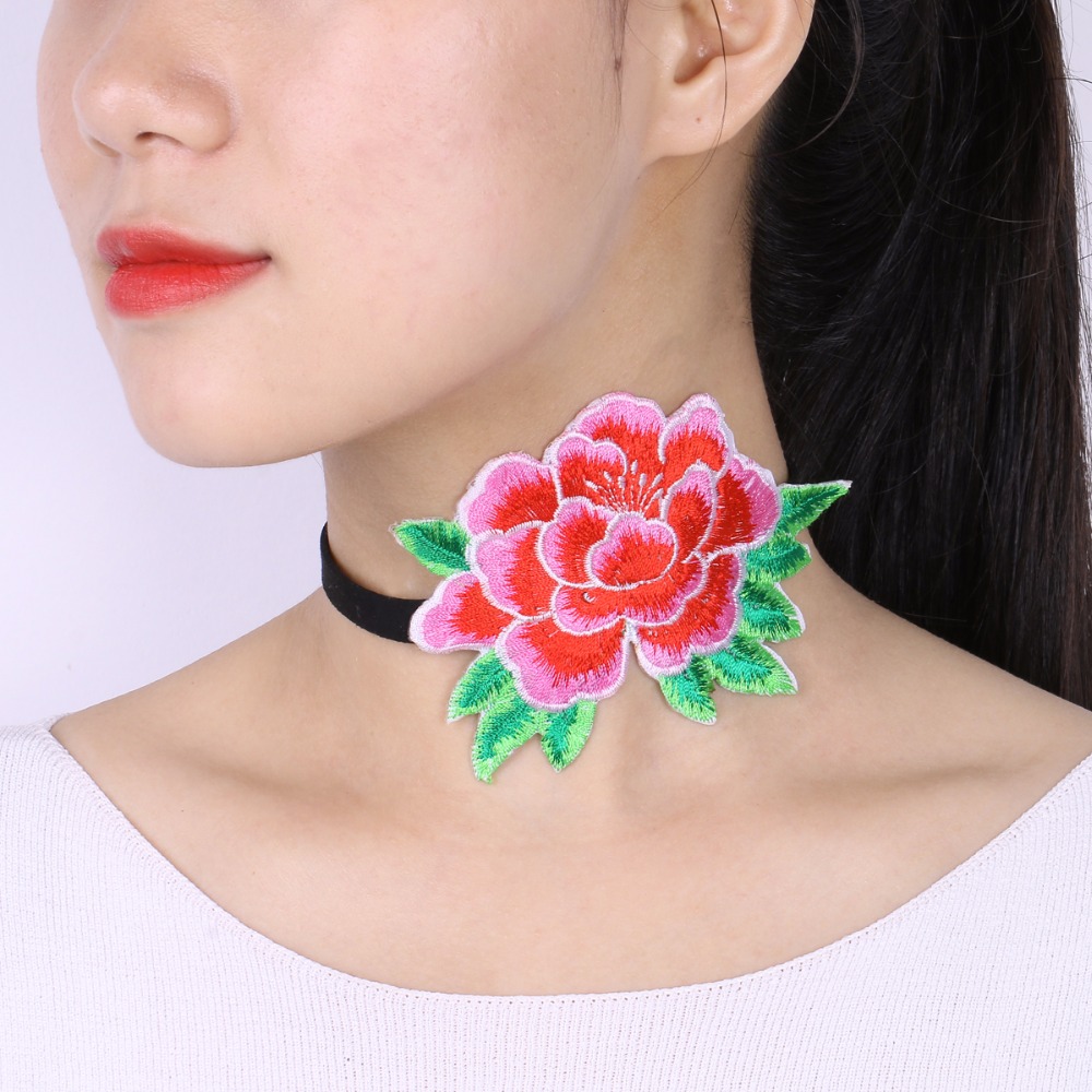 Vintage necklace Flower  - 6