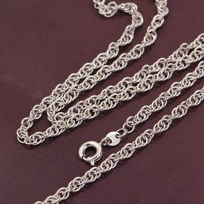 18K Vitguld Guldfyllda Filled gulddoublé HALSBAND - 3