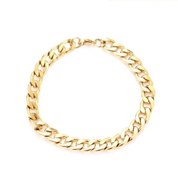 316L rostfritt stål Armband GULD/SILVER - 3