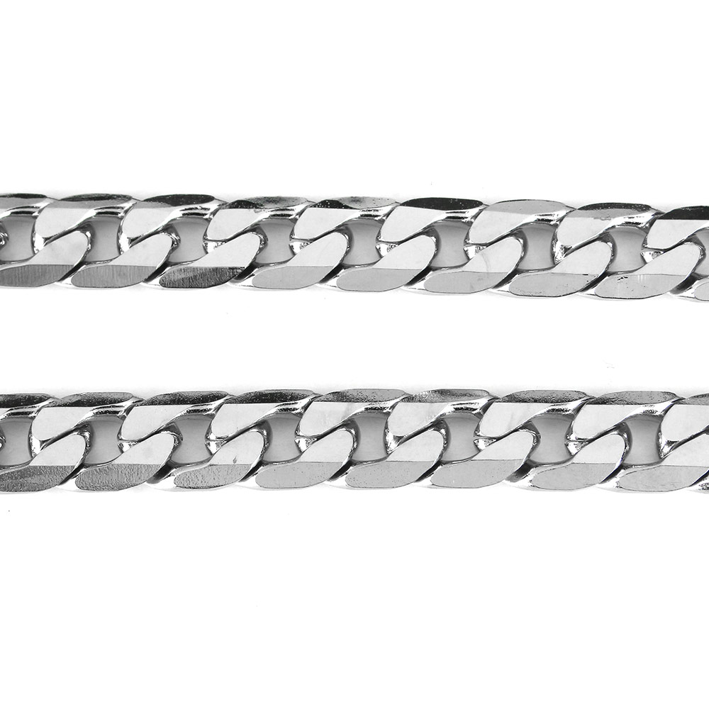 Rostfritt stål halsband + armband Set 9mm - 5