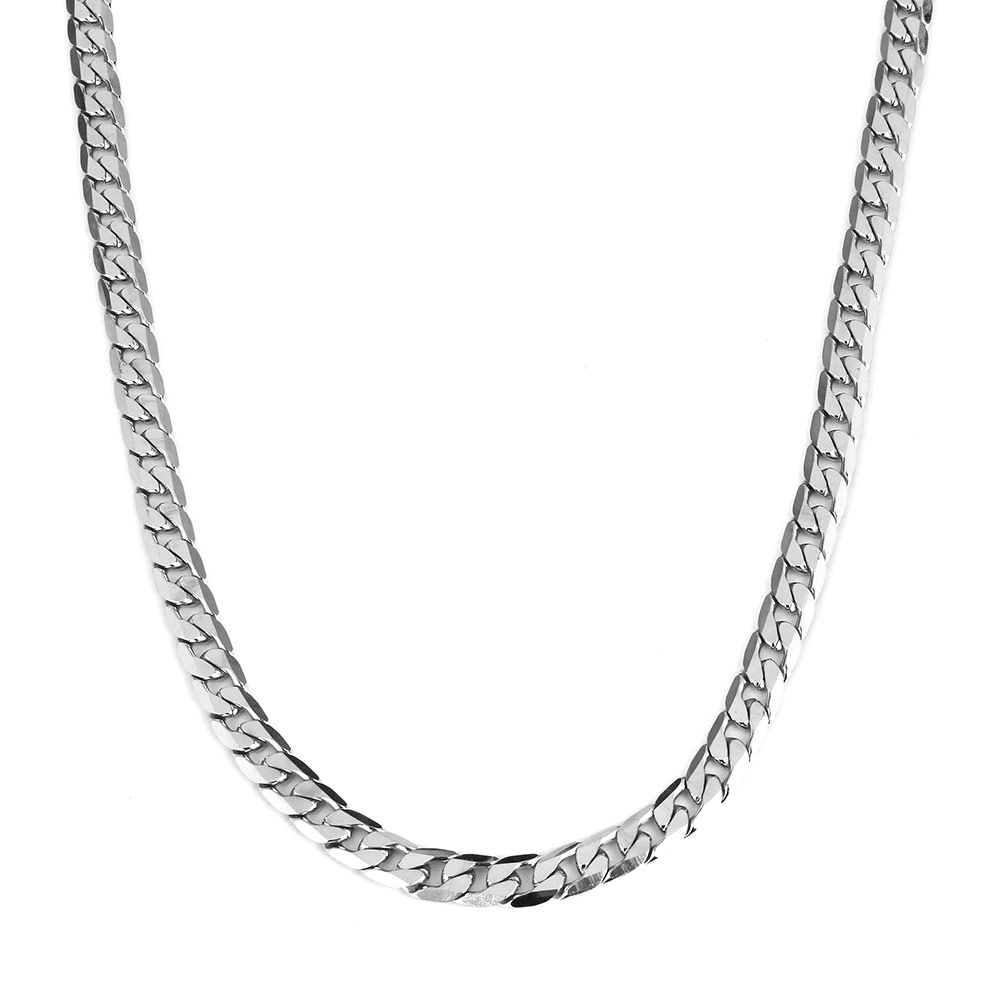 Rostfritt stål halsband + armband Set 9mm - 4