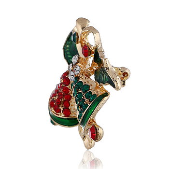 Crystal Brooch Christmas 