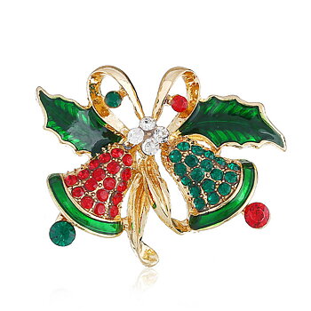 Crystal Brooch Christmas 